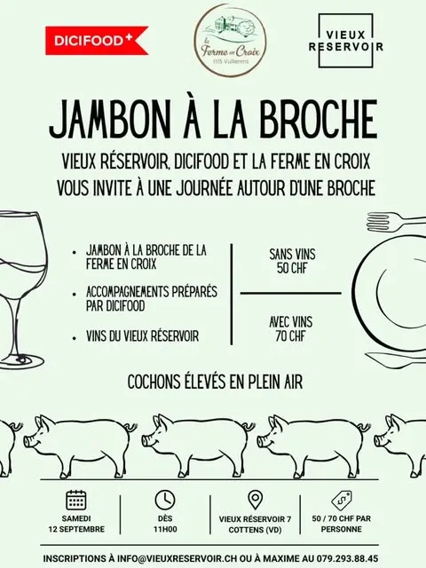 JAMBON À LA BROCHE 🔥🐷🍷