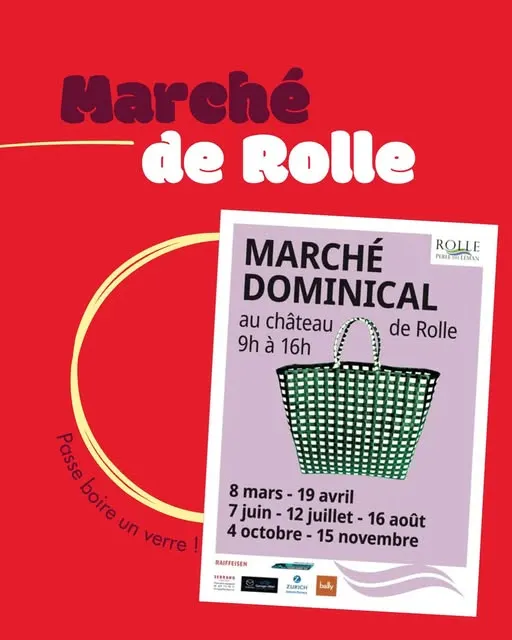 Retrouvez la Muscadelle au Marché de Rolle !