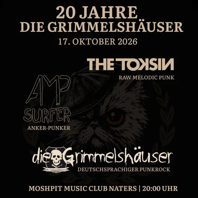 Am 17. Oktober 2026 feiern wir unseren 20. Geburtstag in unserem Lieblingsclub:...