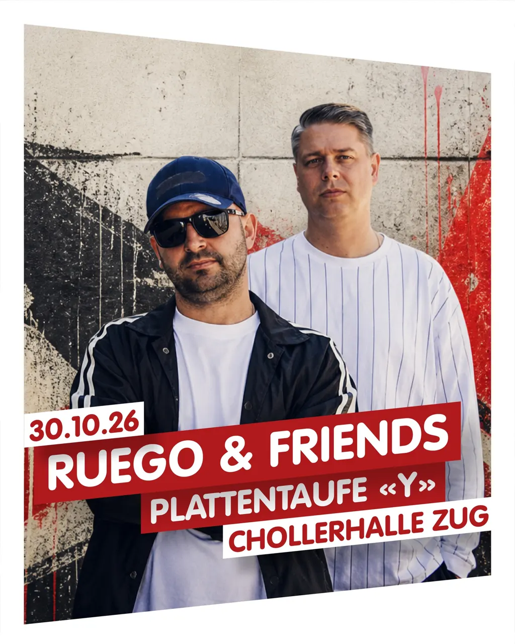 🎤 Mundart-Rap mit Haltung, Wortwitz und ordentlich Live-Energie. 🔥 Ruego tauft sein...