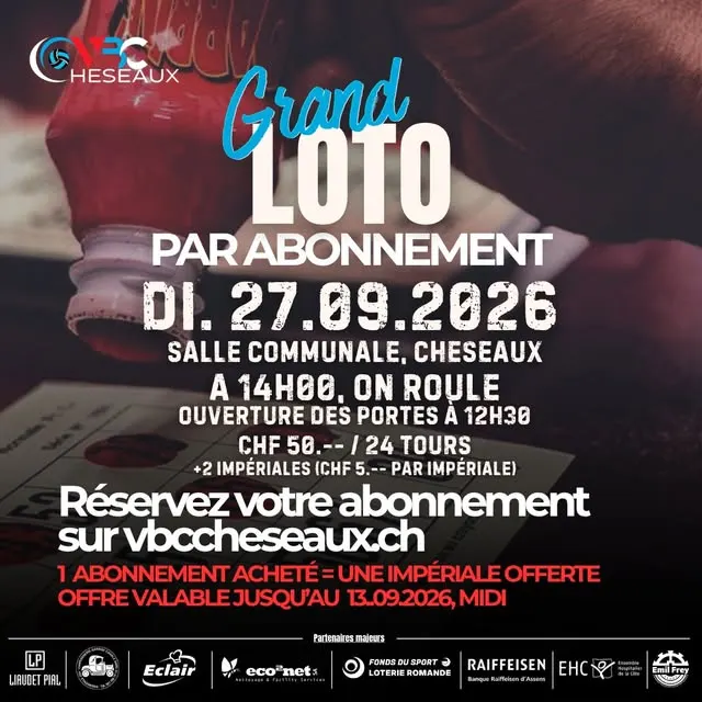 🔵🔴 GRAND LOTO PAR ABONNEMENT 🍀