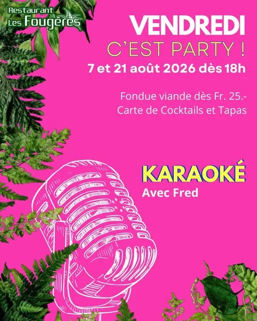 Envie pousser la chansonnette ou tout simplement passer un bon moment? Alors n’hésitez...