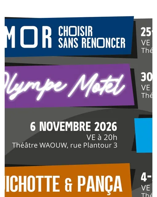 Retrouvez tous nos spectacles sur waouw.ch !