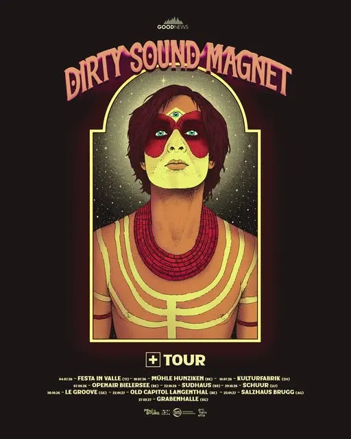 Le groupe légendaire, Dirty Sound Magnet sera en concert au Groove, à…