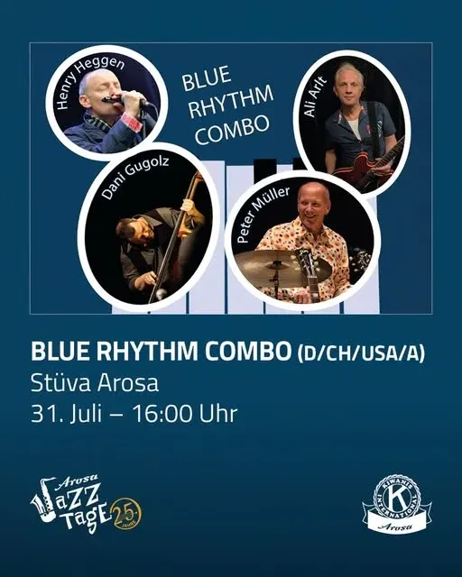 BLUE RHYTHM COMBO live bei der Stüva Arosa! Jazz, der unter die Haut…