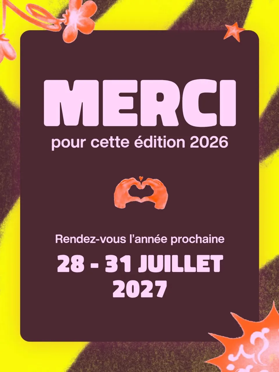 C’est la fin de cette 34e édition de l’Estivale Open Air 🫰
