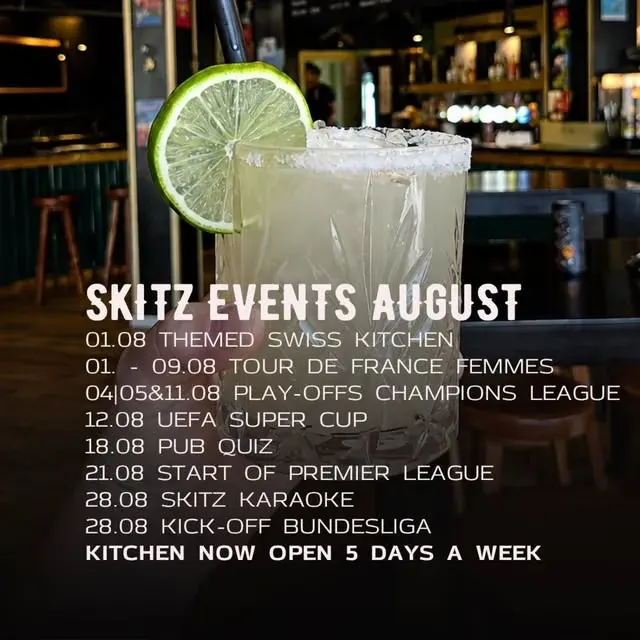 📅 AUGUST AT SKITZ 🇦🇺
