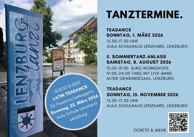 ✨ Dieses Wochenende heisst es: Lenzburg tanzt!💃🕺