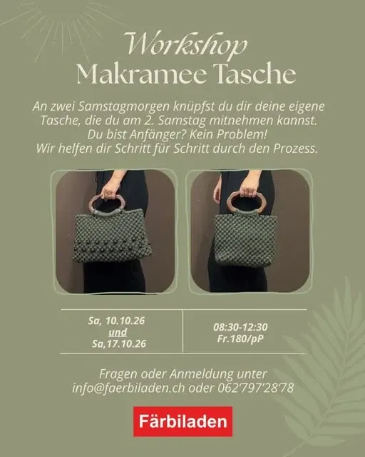👜Workshop-Makramee-Tasche👜