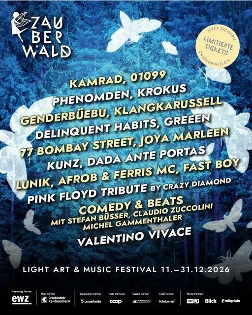 Das komplette Music-Line-up auf einen Blick