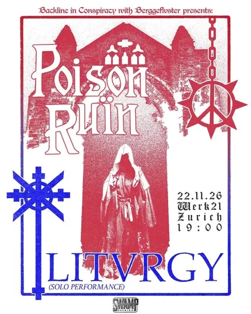 SUN 22.11 / Dynamo Werk21, Zurich / 19.00