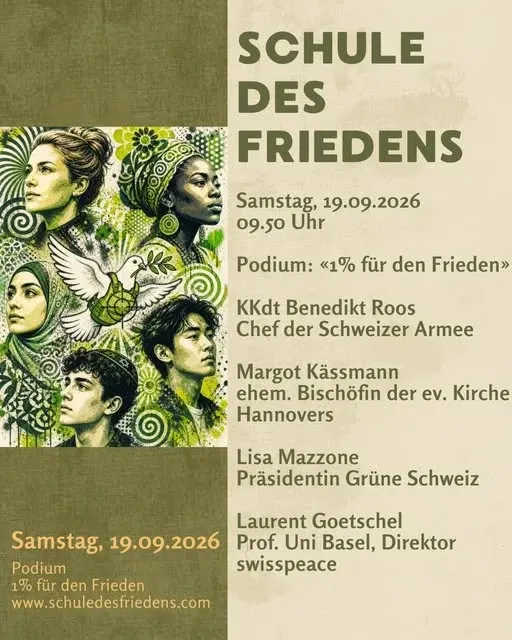 @benedikt.roos @lisa_mazzone und diskutieren über die Idee eine Volksinitiative "1% für...
