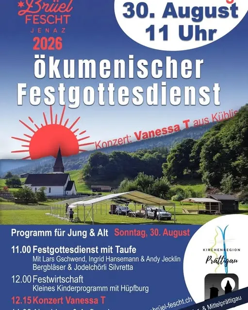 🎉 Brüel-Fescht Jenaz – wir sind dabei!