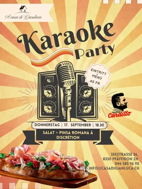 Wir sind wieder da – mit unserem beliebten Tanz- & Karaoke-Event! 🎤💃🕺