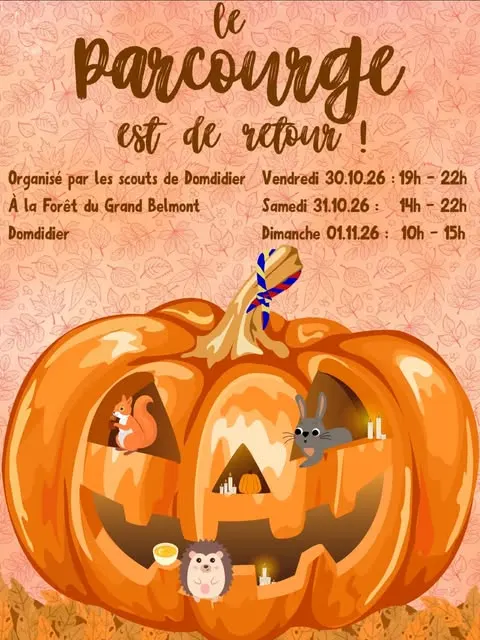 Venez assister au traditionnel Parcourge des Scouts de Domdidier! Une balade de 30...
