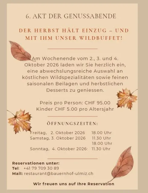Es wird wild bei uns! 🤎