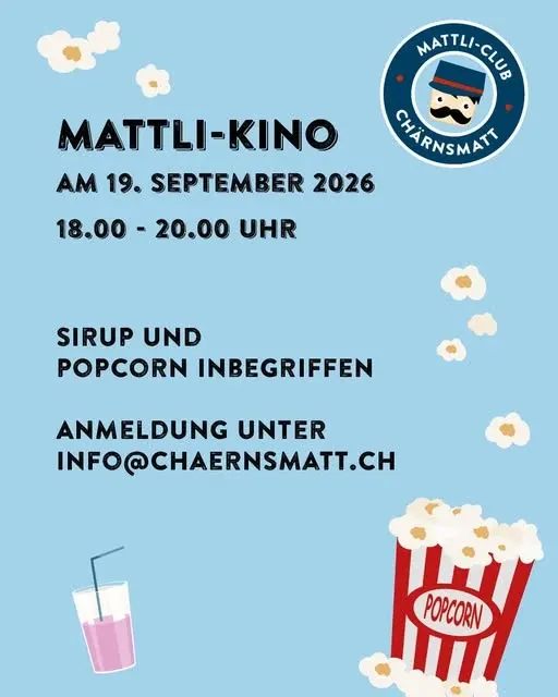 Kinospass für die Kinder und Auszeit für die Eltern? Bei unserem Mattli-Kino können sich...