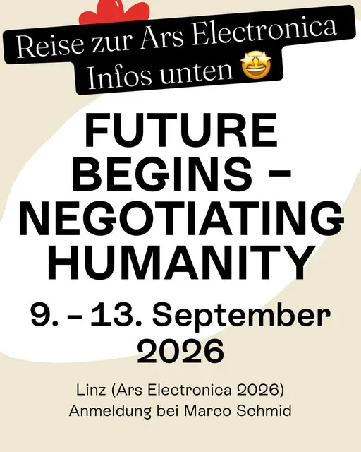 Gemeinsam zur Ars Electronica 2026 in Linz