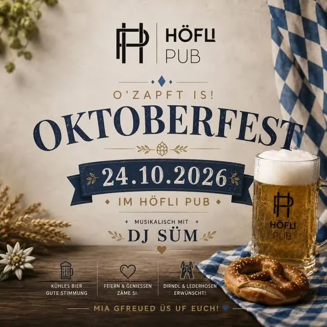 🍻 O'ZAPFT IS! 🇨🇭🥨