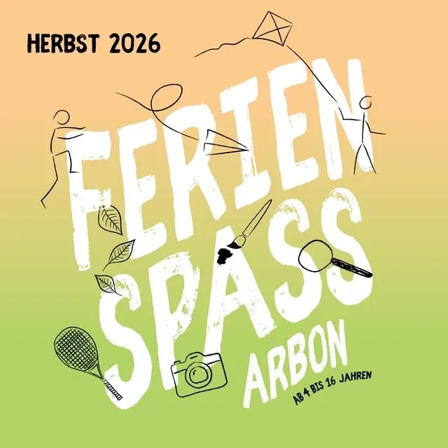 Vom 3. bis 18. Oktober 2026 findet während der Herbstferien der nächste FerienSpass Arbon...