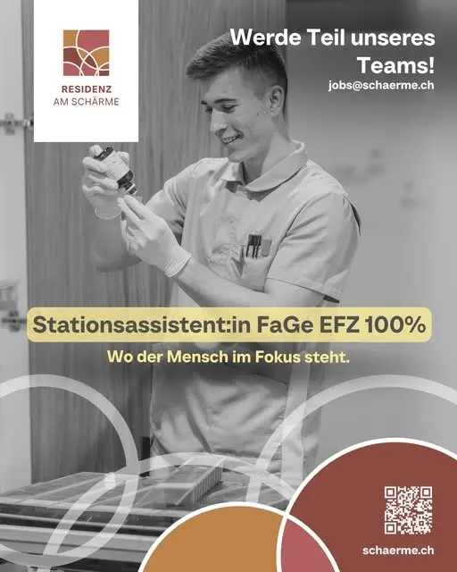 💡 Gesucht: Stationsassistent:in FaGe EFZ 100%